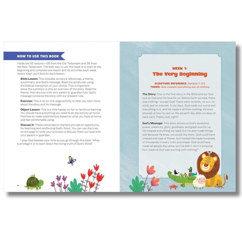 Bible Study Workbook for Kids: Lessons, Activities, Quizzes, and Questions to Deepen Your Faith