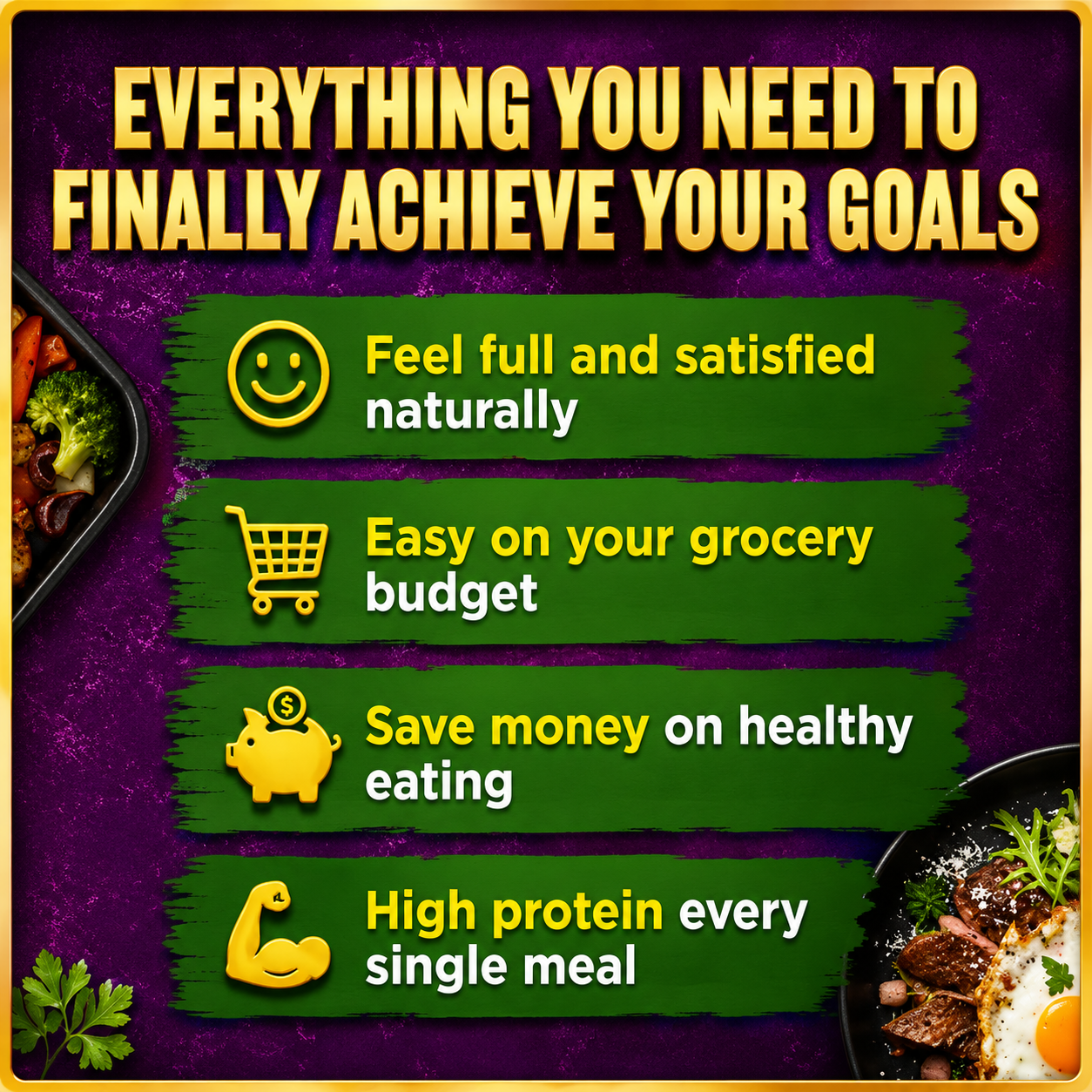 High Protein Cookbook: 124+ Easy Low-Carb Recipes with a 30-Day Meal Plan
